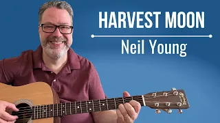 How to Play Harvest Moon-Acoustic Guitar Lesson