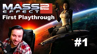 Mass Effect 2 - First Playthrough (Blind) Part 1 - WOW...What an Intro!