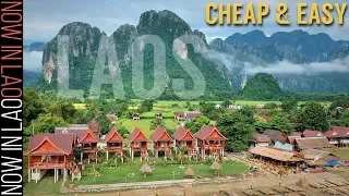 Travelling Laos is Cheap & Easy | How to Travel Vientiane to Vang Vieng Laos S.E.Asia