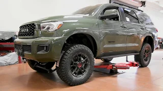 Performance Lift Kit on 2020 Toyota Sequoia at Kendall Toyota of Bend