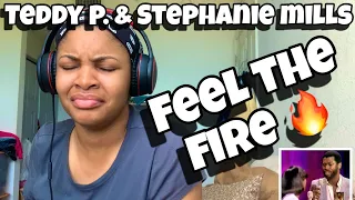 TEDDY PENDERGRASS & STEPHANIE MILLS “ FEEL THE FIRE “ REACTION