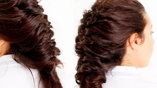 Easy Faux Fishtail Braid Tutorial