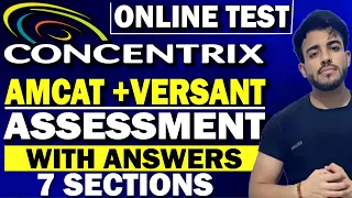 CONCENTRIX  AMCAT/VERSANT  Assessment Test / With Answers / Technical Support (Voice) SVAR TEST