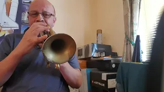 The theme of star trek by Eric Miyashiro B Flat Cornet Cover, check out the super notes!