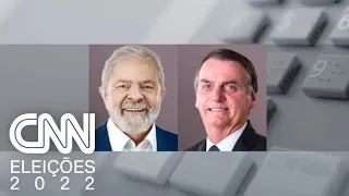 Pesquisa Quaest: Lula tem 54% dos votos válidos no 2º turno; Bolsonaro, 46% | CNN 360º