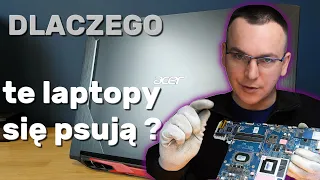 CZĘSTE USTERKI W LAPTOPACH...#acer