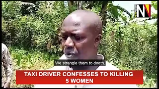 Taxi driver confesses to killing 5 women