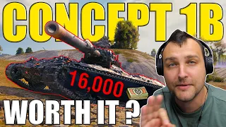 Is The Concept 1B Worth 16,000 Bonds? | World of Tanks