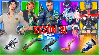 LOSOWY SKIN MAX KARNETU BOJOWEGO! w Fortnite Sezon 3