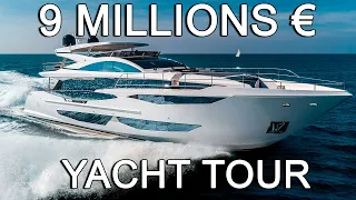 Je visite un yacht à 9 millions d'euros (il est incroyable) - Pearl 95 2022