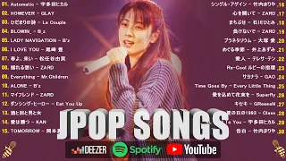 90年代 全名曲ミリオンヒット 1990 2000 🍂 J Pop 90 メドレー ♫ 90年代を代表する邦楽ヒット曲。おすすめの名曲