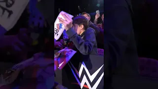 The kid's reaction is amazing Absolutely wholesome ♥️ Cody Rhodes