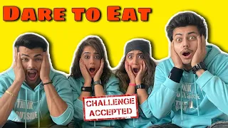 DARE TO EAT CHALLENGE 🥵 | Ft. @SiddharthNigamofficial @ChinkiMinki | Abhishek Nigam