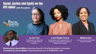 Racial Justice, Equity, and the NYC Ballot