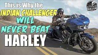 Why the Indian Challenger will NEVER beat the Harley Road Glide