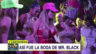 Así fue la boda de Mr Black en Cartagena | Noticias Caracol