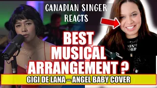 NEVER HEARD BEFORE ARRANGEMENT! Gigi De Lana Reaction Video 2023 - Angel Baby Cover #musicreaction