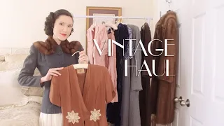 Collective Vintage Haul - 1930s and 1940s | Carolina Pinglo