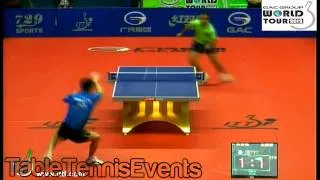 Wang Liqin Vs Noroozi Afshin : Round 1 [China open 2012]