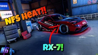Customization the BEST drift car! (RX 7) - NFS Heat