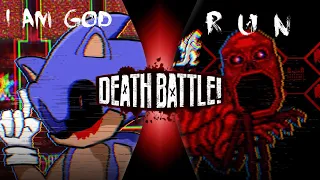 death battle fanmade - R U N from the gods (Sonic exe Vs red)