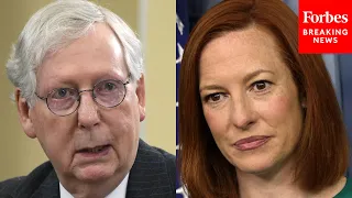 Jen Psaki Jabs Back At Republicans After Mitch McConnell Says "100% Of Focus" Is On Stopping Biden