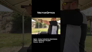 Vector Optics | Violence Shooting Test On Frenzy 1X22X26 MOS (SCRD-M36) Red  Dot Sight With Pistol