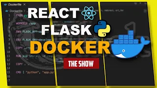 How To Create A Docker, React And Flask Application | Covert Flask App To Docker Container| 2021 HD