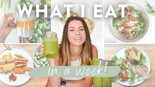 WHAT I EAT IN A WEEK | My Go To Healthy Meals + Easy Recipe Ideas!