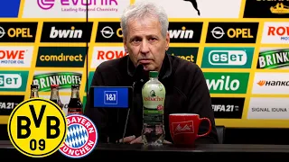 "Wir hatten viele Torchancen" | PK mit Lucien Favre | BVB – FC Bayern München