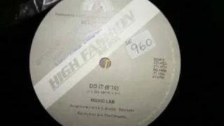 Do it - Music Lab 1986 euro disco