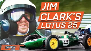 Richard Hammond Drives Beautitful Lotus 25 Once Driven By F1 Driver Jim Clark | The Grand Tour