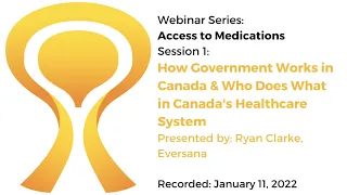How government works in Canada & who does what in the Canadian healthcare system