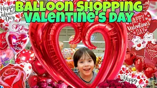 Giant Valentines Day Balloon Shopping 2020 at HEB You Will NOT Believe How Many! So Much Helium!