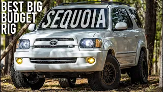 FIRST GEN SEQUOIA - Is A 2007 Toyota Sequoia The Best Budget Large Overland SUV? Yes.