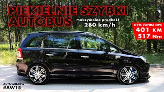 Opel Zafira OPC 401 KM i 517 Nm | Auta Widzów #AW15