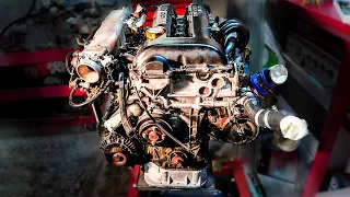 On se fait SURPRENDRE par l'État du moteur ! - SWAP SR20DET #1