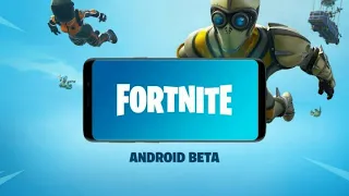 (POKAZUJE!) Gameplay Fortnite na Androida! | Dawid ZET