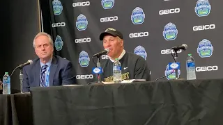 Wake Forest HC Dave Clawson Postgame Press Conference After ACC Championship Game Vs. Pitt | PSN
