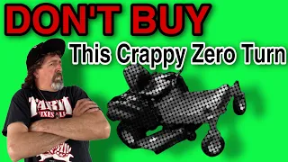 DON'T BUY This Crappy Box Store Zero Turn Mower!