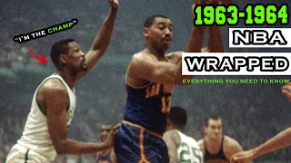 1963-1964 NBA SEASON IN 7 MINUTES | NBA WRAPPED *RARE FOOTAGE*