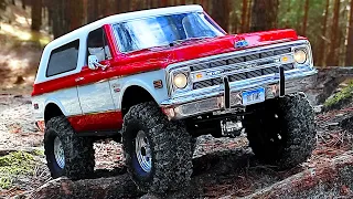 Traxxas TRX4 Chevrolet K5 Blazer 1969 Chevy RC car crawler truck scale 1/10 adventure trail run