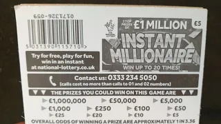 PART 1 - Full Pack Instant Millionaire Scratch Cards 😈💜 @glitteryboxscratchies