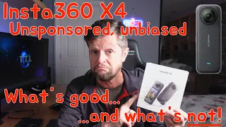 Insta360 X4 Review: Unsponsored, unbiased - what's good and what's not!