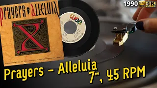 Prayers - Alleluia, 1990, 7", 45 RPM, Enigmatic, Electro