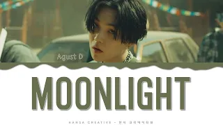 Agust D  - 'Moonlight'  Lyrics Color Coded  (HAN/ROM/ENG)