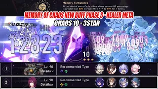 HSR 1.1 MOC New Buff Phase 3 - E0S1 Jing Yuan & Seele Chaos 10 3-Star | The Healer Meta