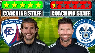 The BEST Coaching Staff Vs The WORST Coaching Staff | FM24 Experiment