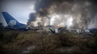 Aeroméxico plane crash: Passengers describe explosion