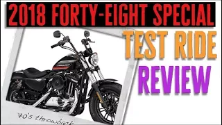 2018 Sportster Forty-Eight Special | Test Ride Review 10